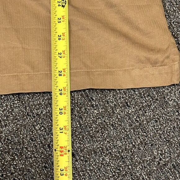 Tommy Bahama Shirt Men Sz XL Brown Relax Silk Blend Button Up Hawaiian S/S Solid - Picture 6 of 7